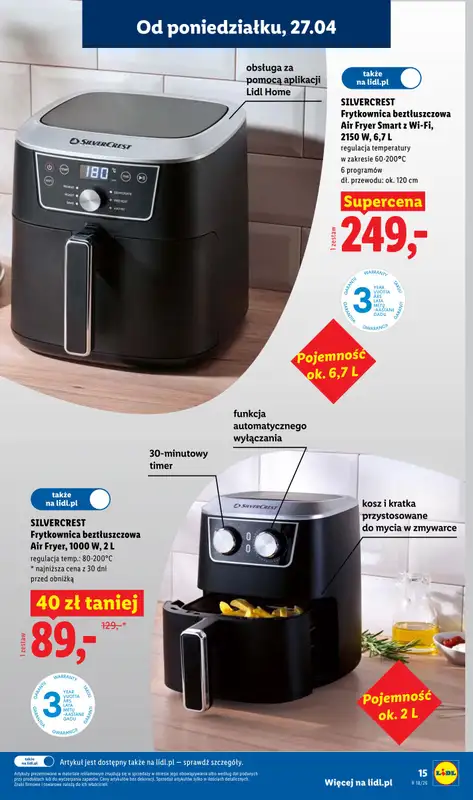Lidl - gazetka promocyjna Katalog od poniedziałku 27.04 do soboty 02.05 - strona 17