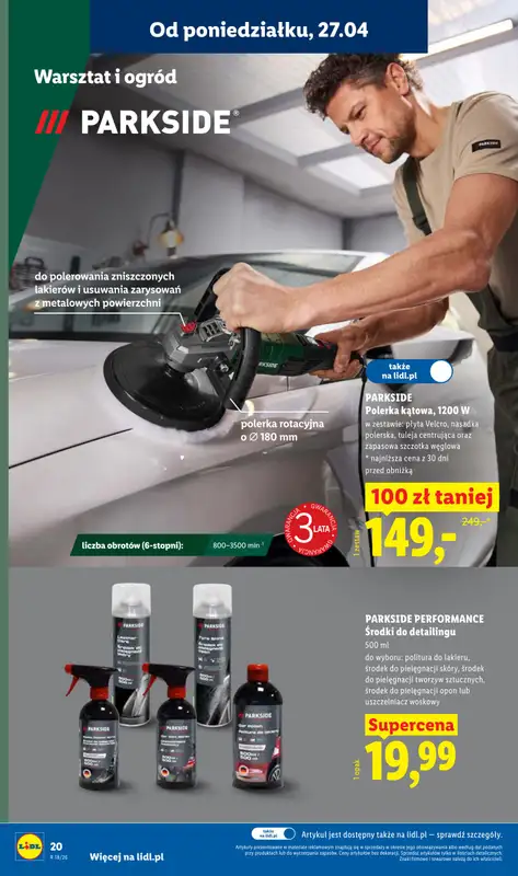 Lidl - gazetka promocyjna Katalog od poniedziałku 27.04 do soboty 02.05 - strona 22