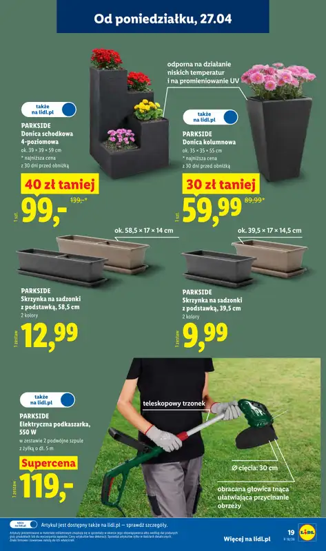 Lidl - gazetka promocyjna Katalog od poniedziałku 27.04 do soboty 02.05 - strona 21