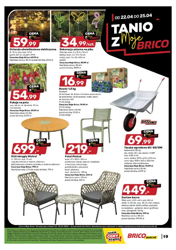 Bricomarche - gazetka promocyjna Tanio z MojeBrico od środy 22.04 do soboty 25.04 - strona 2