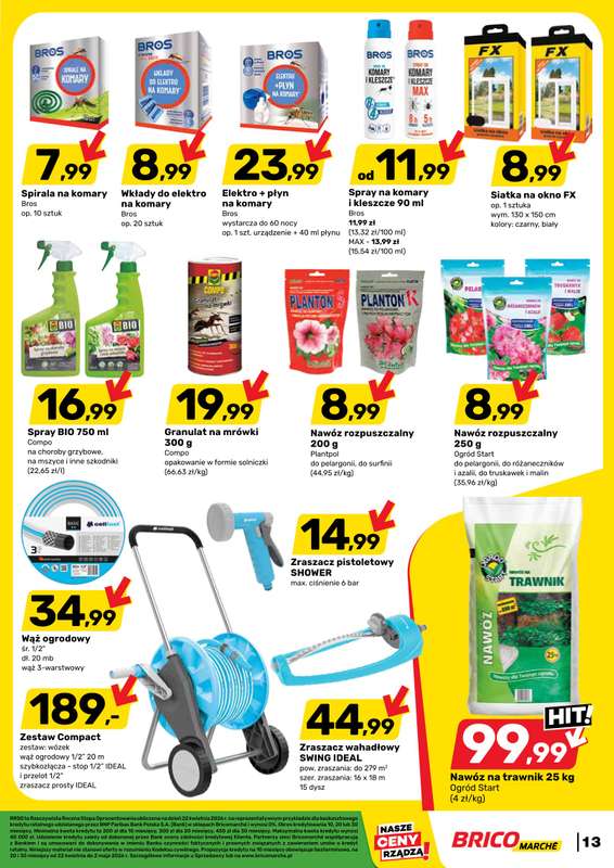 Bricomarche - gazetka promocyjna Gazetka od środy 22.04 do soboty 02.05 - strona 13
