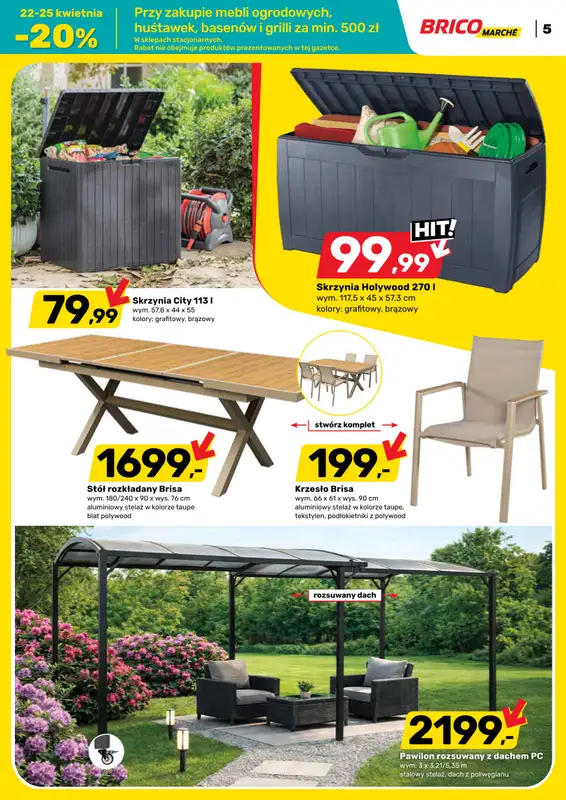 Bricomarche - gazetka promocyjna Gazetka od środy 22.04 do soboty 02.05 - strona 5