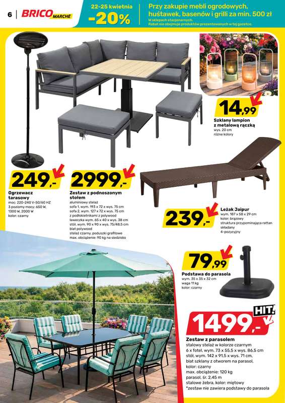 Bricomarche - gazetka promocyjna Gazetka  do soboty 02.05 - strona 6