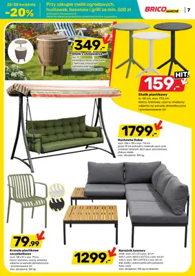 Bricomarche - gazetka promocyjna Gazetka od środy 22.04 do soboty 02.05 - strona 7