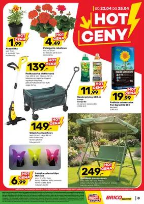 Bricomarche - gazetka promocyjna Gazetka od środy 22.04 do soboty 02.05 - strona 3