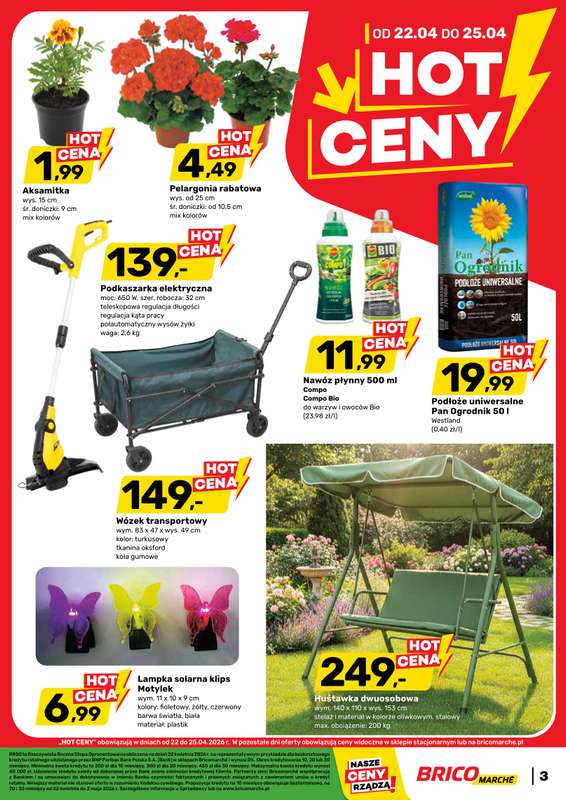 Bricomarche - gazetka promocyjna Gazetka  do soboty 02.05 - strona 3
