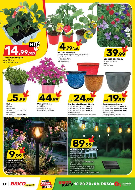 Bricomarche - gazetka promocyjna Gazetka od środy 22.04 do soboty 02.05 - strona 12