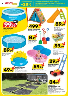Bricomarche - gazetka promocyjna Gazetka od środy 22.04 do soboty 02.05 - strona 8