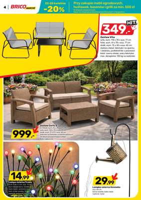 Bricomarche - gazetka promocyjna Gazetka od środy 22.04 do soboty 02.05 - strona 4