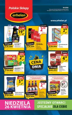 Arhelan - gazetka promocyjna Gazetka od piątku 24.04 do niedzieli 03.05
