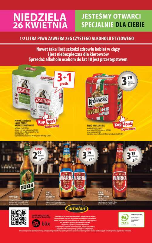Arhelan - gazetka promocyjna Gazetka od piątku 24.04 do niedzieli 03.05 - strona 20