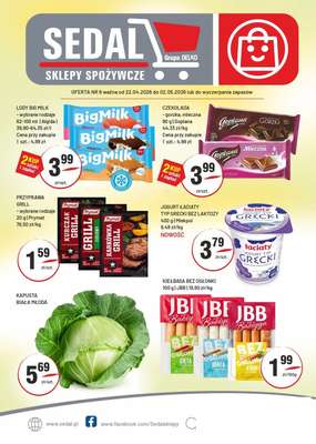 Sedal - gazetka promocyjna Gazetka od środy 22.04 do soboty 02.05