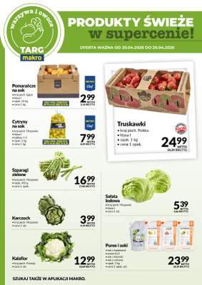 Makro - gazetka promocyjna Targ MAKRO - oferta świeża w super cenach! od poniedziałku 20.04 do niedzieli 26.04 - strona 5