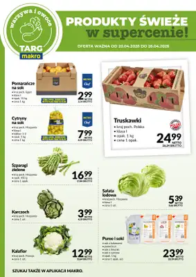 Makro - gazetka promocyjna Targ MAKRO - oferta świeża w super cenach! od poniedziałku 20.04 do niedzieli 26.04 - strona 5