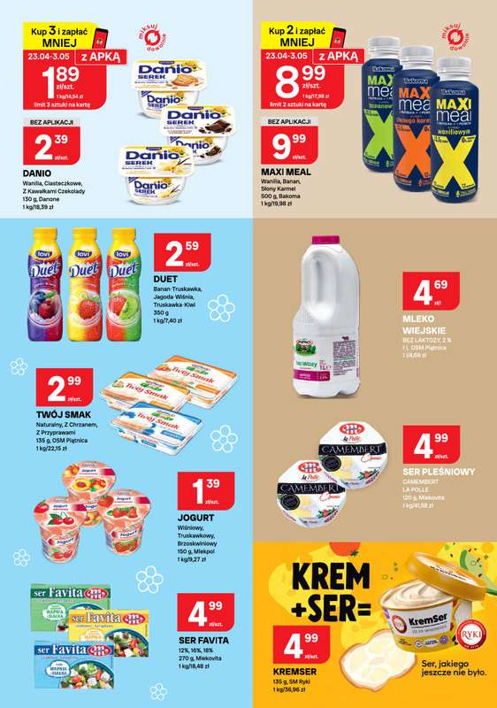 Chorten - gazetka promocyjna Gazetka Podlaskie Market od czwartku 23.04 do niedzieli 03.05 - strona 4