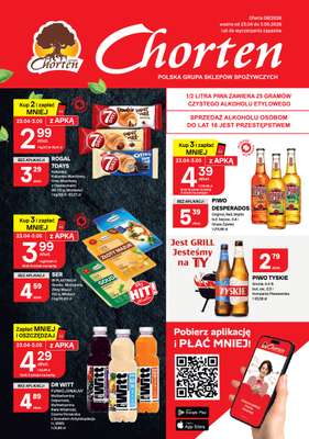 Chorten - gazetka promocyjna Gazetka Podlaskie Market od czwartku 23.04 do niedzieli 03.05