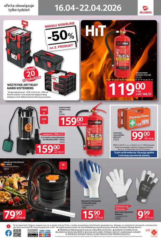 Selgros - gazetka promocyjna Jeszcze więcej super promocji! od poniedziałku 20.04 do środy 22.04 - strona 10