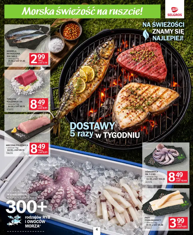 Selgros - gazetka promocyjna Katalog grillowanie od czwartku 23.04 do środy 06.05 - strona 4