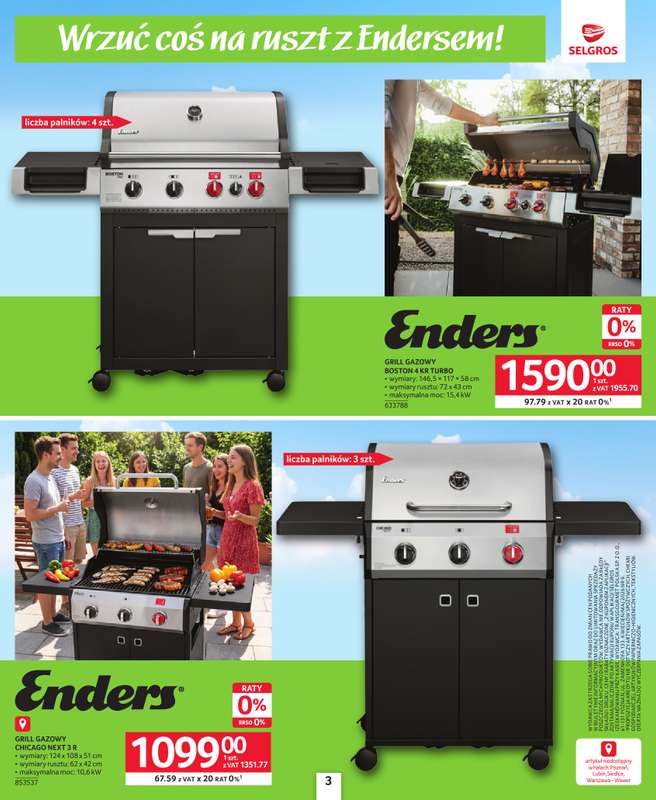 Selgros - gazetka promocyjna Katalog grillowanie od czwartku 23.04 do środy 06.05 - strona 15