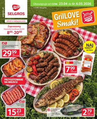 Selgros - gazetka promocyjna Katalog grillowanie od czwartku 23.04 do środy 06.05