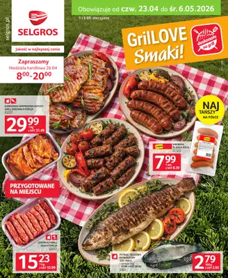 Selgros - gazetka promocyjna Katalog grillowanie od czwartku 23.04 do środy 06.05