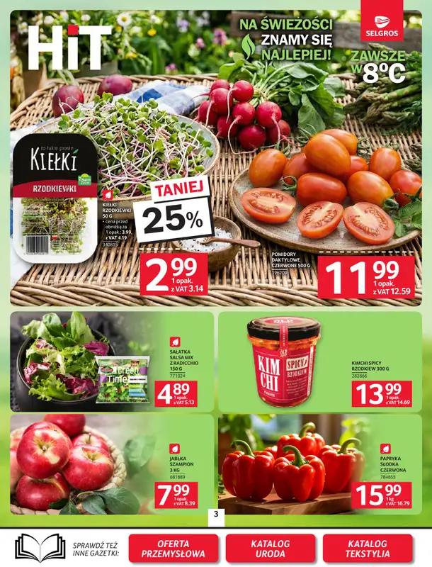 Selgros - gazetka promocyjna Oferta spożywcza od czwartku 23.04 do środy 06.05 - strona 3