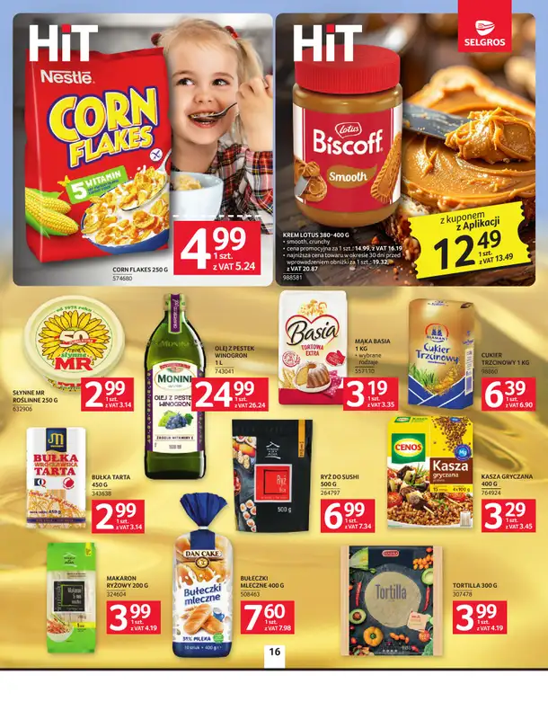 Selgros - gazetka promocyjna Oferta spożywcza od czwartku 23.04 do środy 06.05 - strona 16