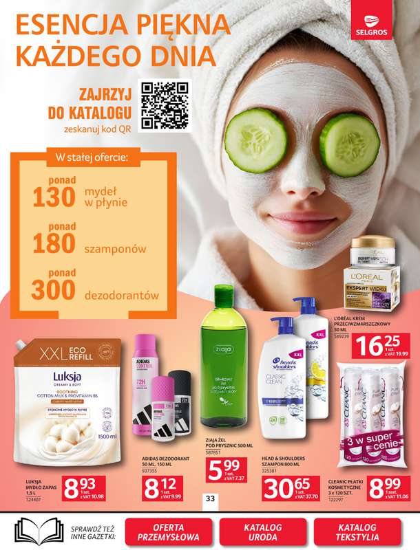 Selgros - gazetka promocyjna Oferta spożywcza od czwartku 23.04 do środy 06.05 - strona 33
