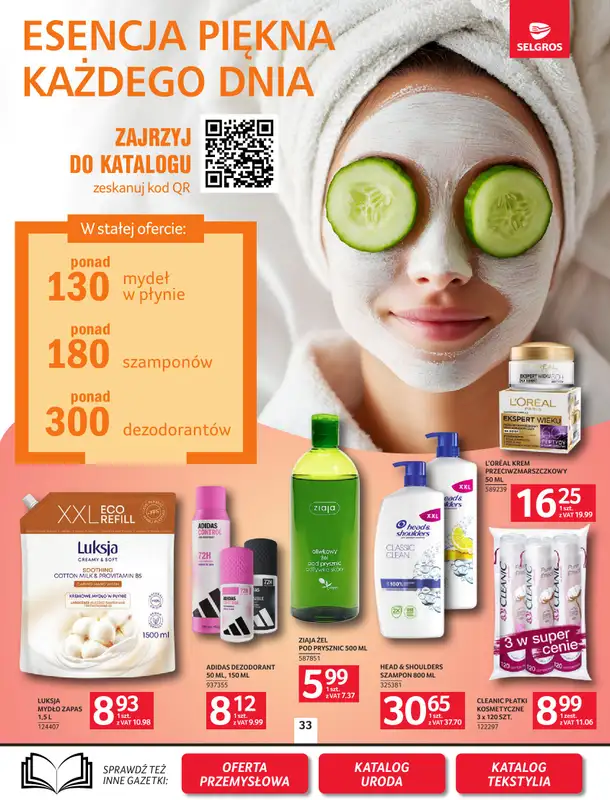Selgros - gazetka promocyjna Oferta spożywcza od czwartku 23.04 do środy 06.05 - strona 33