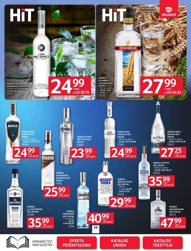 Selgros - gazetka promocyjna Oferta spożywcza od czwartku 23.04 do środy 06.05 - strona 29
