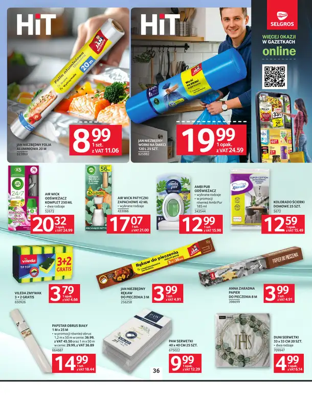 Selgros - gazetka promocyjna Oferta spożywcza od czwartku 23.04 do środy 06.05 - strona 36