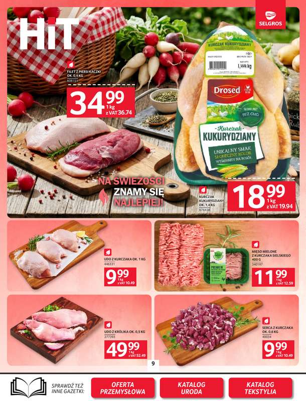 Selgros - gazetka promocyjna Oferta spożywcza od czwartku 23.04 do środy 06.05 - strona 9