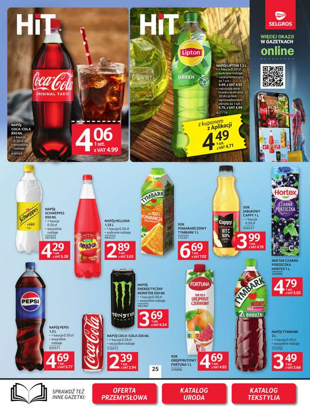 Selgros - gazetka promocyjna Oferta spożywcza od czwartku 23.04 do środy 06.05 - strona 25
