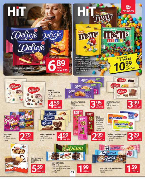 Selgros - gazetka promocyjna Oferta spożywcza od czwartku 23.04 do środy 06.05 - strona 22