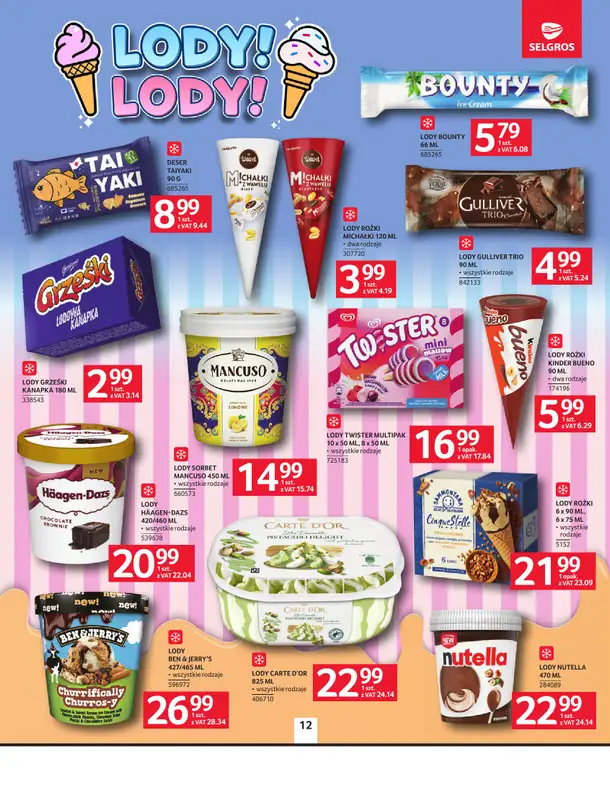 Selgros - gazetka promocyjna Oferta spożywcza od czwartku 23.04 do środy 06.05 - strona 12