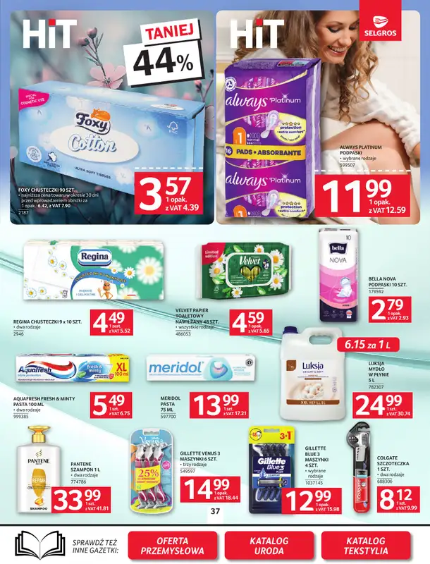 Selgros - gazetka promocyjna Oferta spożywcza od czwartku 23.04 do środy 06.05 - strona 37