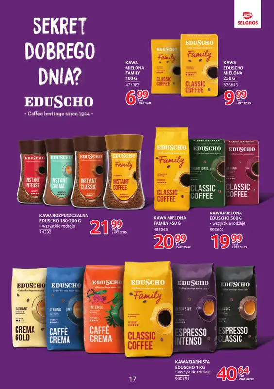 Selgros - gazetka promocyjna Katalog Markowe Produkty od czwartku 23.04 do środy 06.05 - strona 17