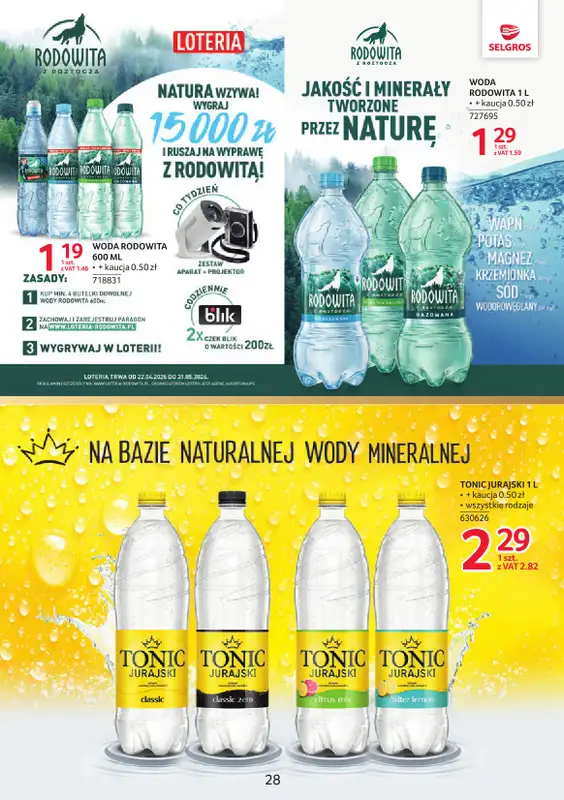 Selgros - gazetka promocyjna Katalog Markowe Produkty od czwartku 23.04 do środy 06.05 - strona 28