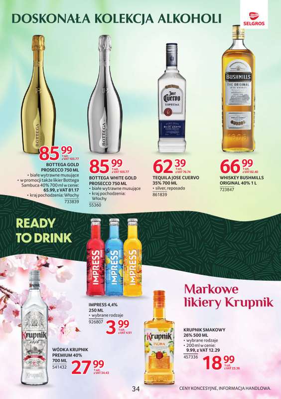 Selgros - gazetka promocyjna Katalog Markowe Produkty od czwartku 23.04 do środy 06.05 - strona 34