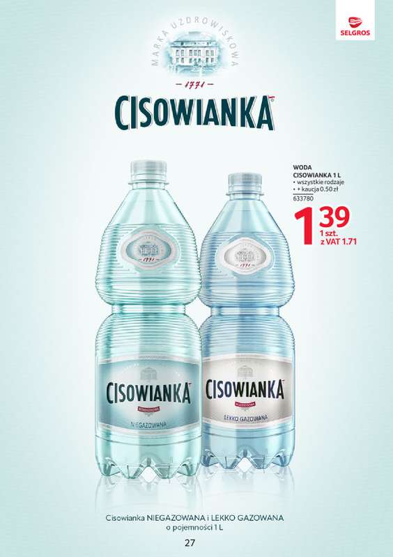 Selgros - gazetka promocyjna Katalog Markowe Produkty od czwartku 23.04 do środy 06.05 - strona 27