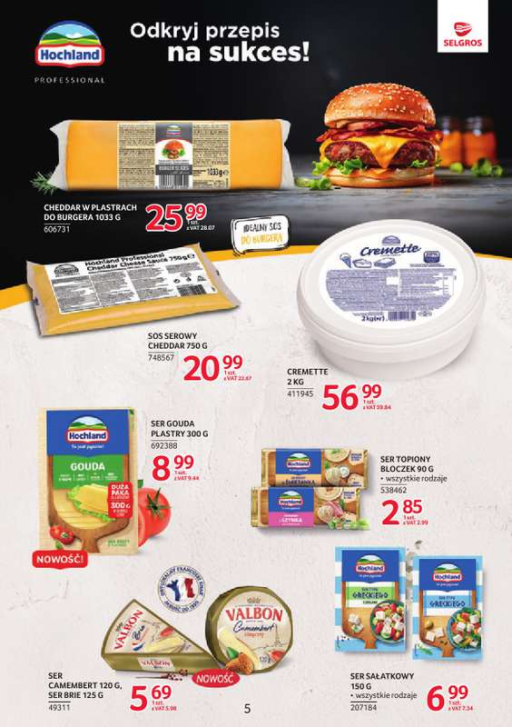 Selgros - gazetka promocyjna Katalog Markowe Produkty od czwartku 23.04 do środy 06.05 - strona 5