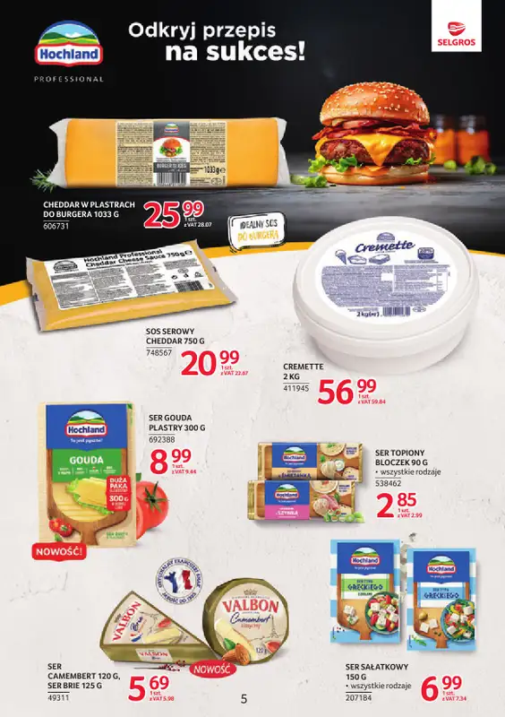 Selgros - gazetka promocyjna Katalog Markowe Produkty od czwartku 23.04 do środy 06.05 - strona 5