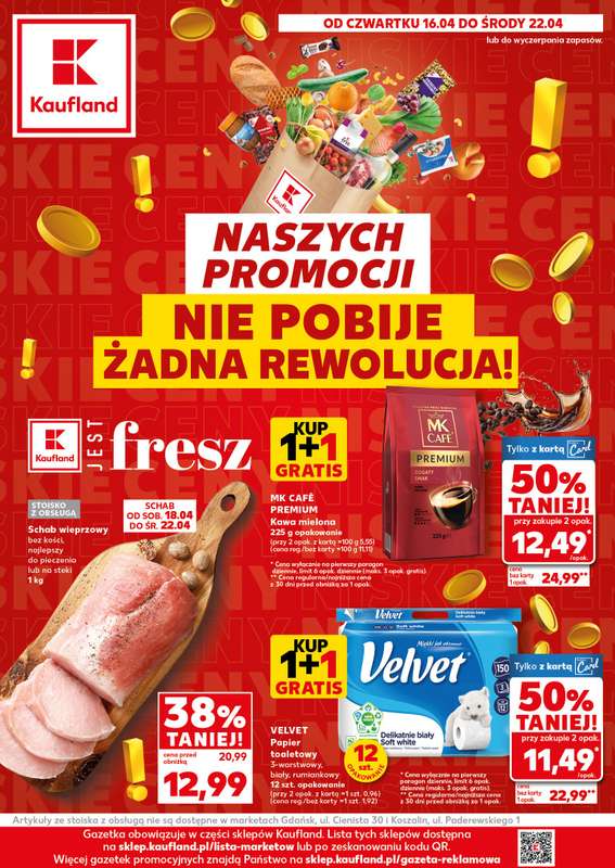 Kaufland - gazetka promocyjna Gazetka Tygodnia od czwartku 16.04 do środy 22.04