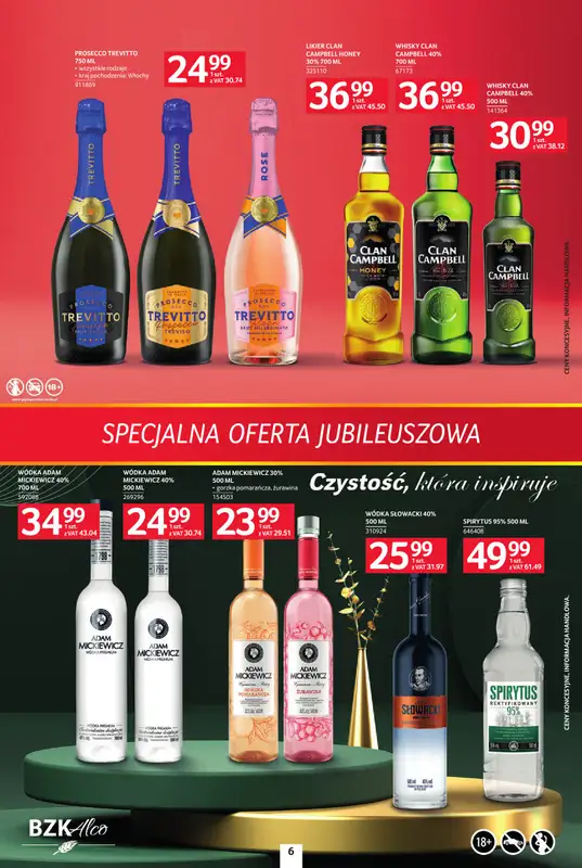 Selgros - gazetka promocyjna Specjalna oferta jubileuszowa od czwartku 23.04 do środy 06.05 - strona 6