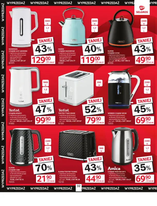 Selgros - gazetka promocyjna Oferta przemysłowa od czwartku 23.04 do środy 06.05 - strona 34