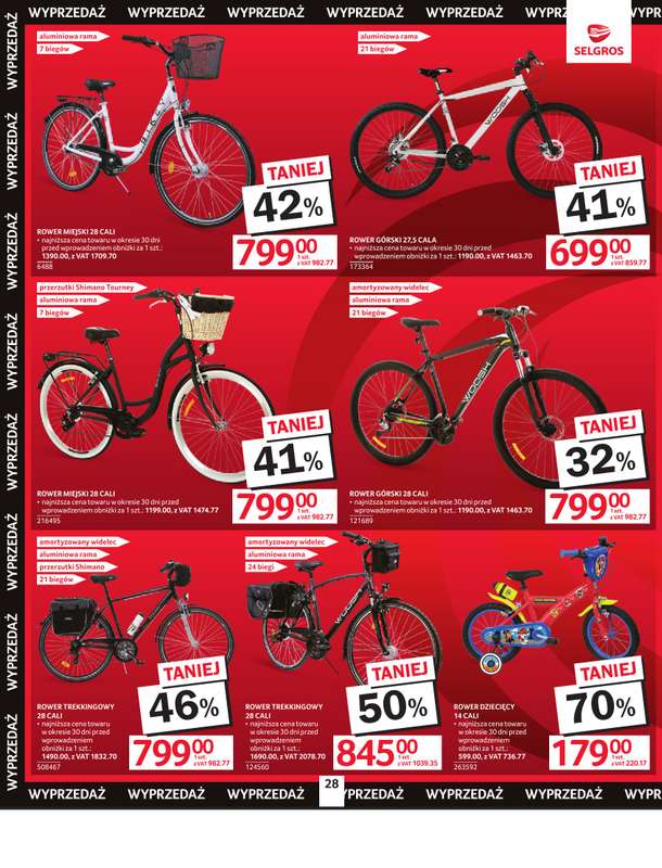 Selgros - gazetka promocyjna Oferta przemysłowa od czwartku 23.04 do środy 06.05 - strona 30