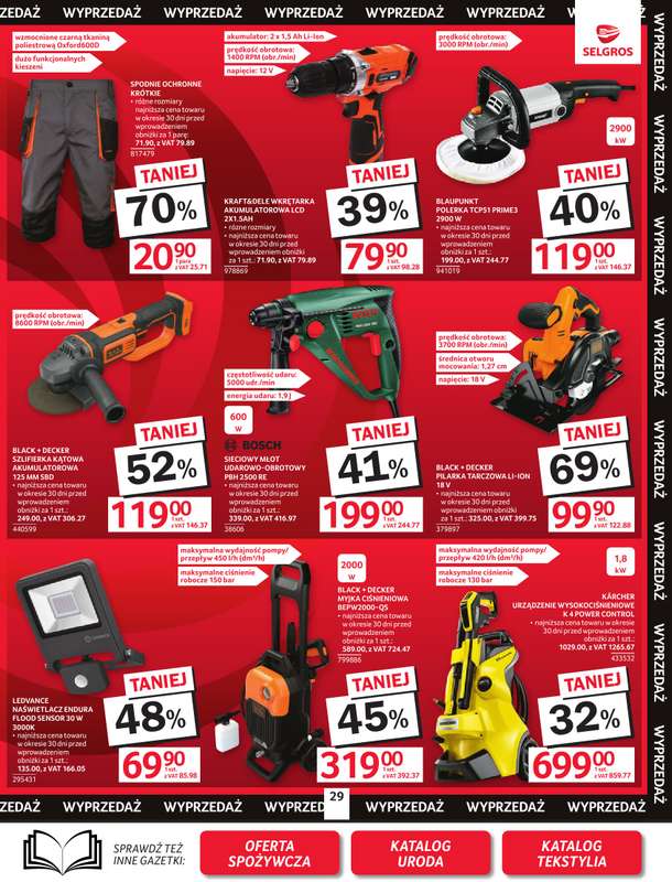 Selgros - gazetka promocyjna Oferta przemysłowa od czwartku 23.04 do środy 06.05 - strona 31