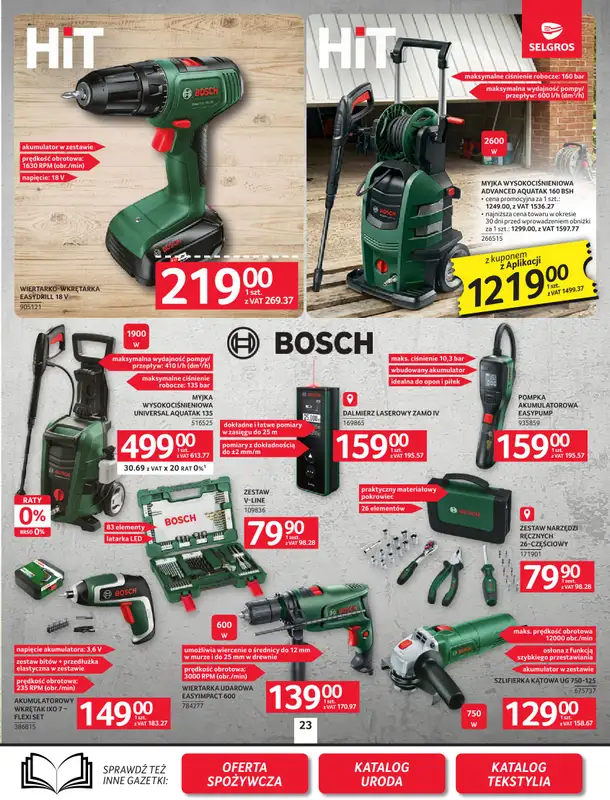 Selgros - gazetka promocyjna Oferta przemysłowa od czwartku 23.04 do środy 06.05 - strona 25