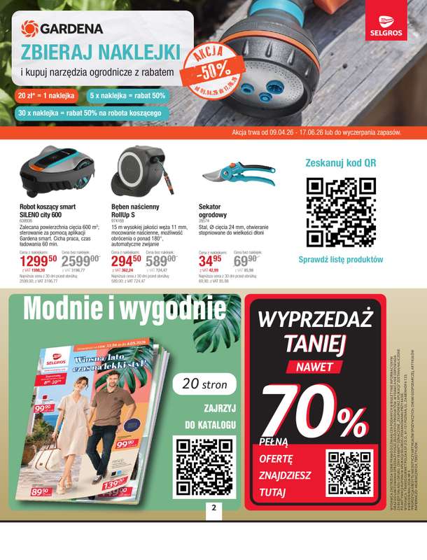 Selgros - gazetka promocyjna Oferta przemysłowa od czwartku 23.04 do środy 06.05 - strona 2