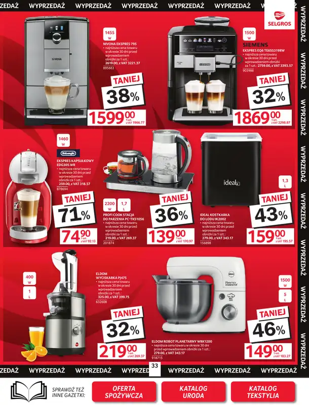 Selgros - gazetka promocyjna Oferta przemysłowa od czwartku 23.04 do środy 06.05 - strona 35